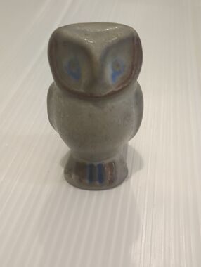 Vintage Ceramic Owl Figurine by Marianne Starck '60s for Michael Anderson & Son.
